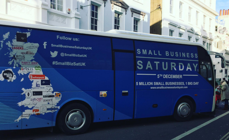 Small Business Saturday Bus