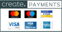 Create Payments Logo in gray
