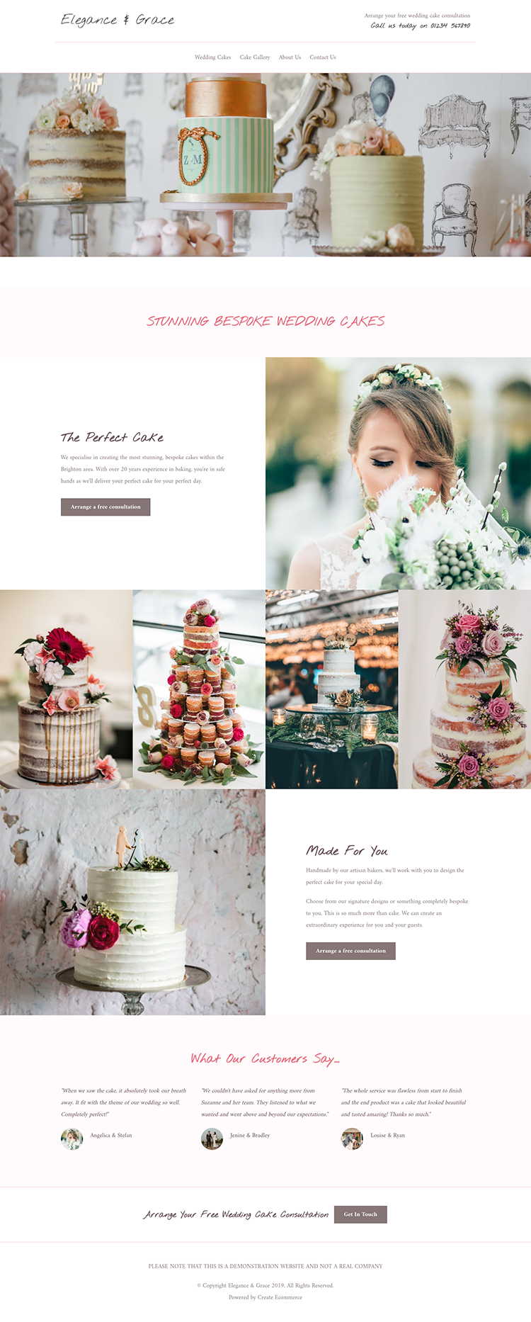 Yummy Bakery & Cake WordPress Theme - Cake Art