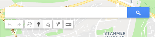 Google Maps Search and Toolbar