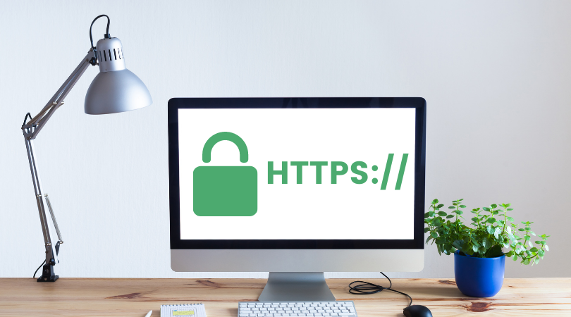 HTTPS:// and the SSL padlock