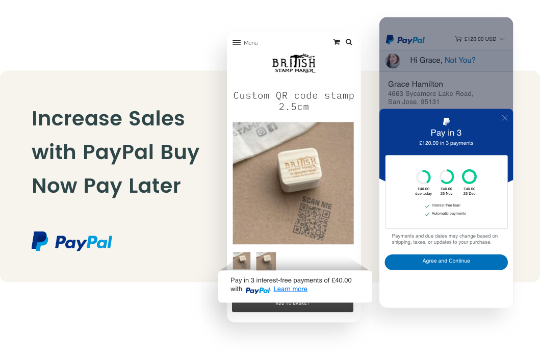 PayPal Buy Now Pay Later Services