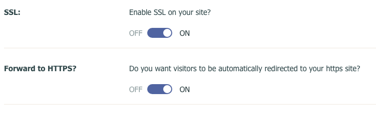 SSL On Switch with HTTPS