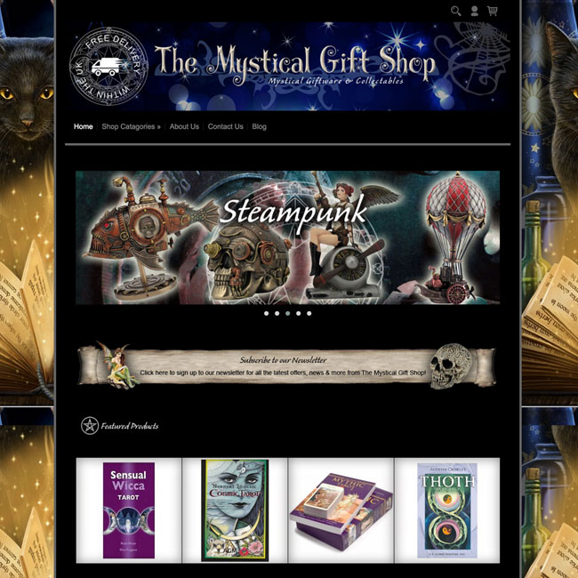 the mystical gift shop website
