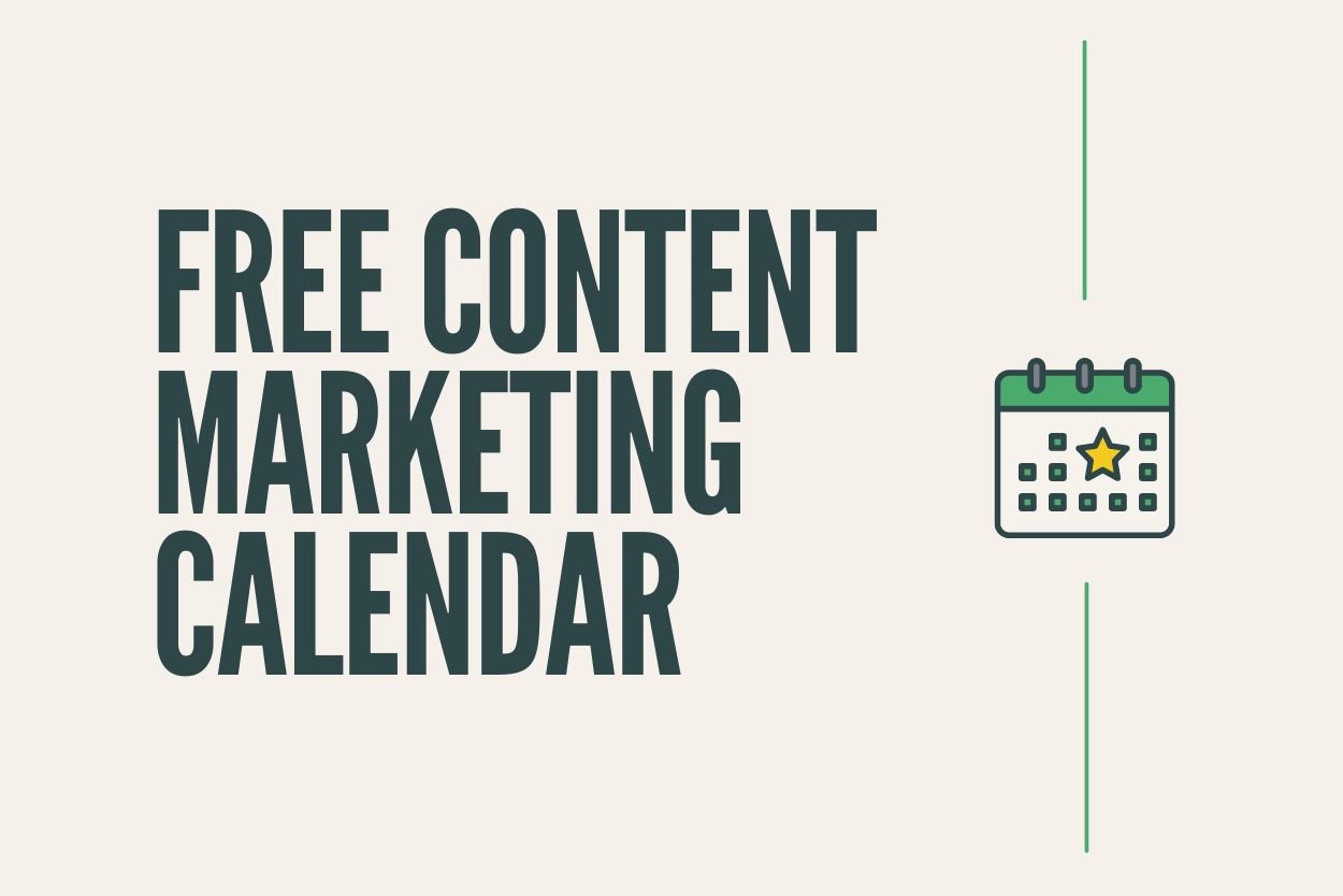 Free Content Marketing 2025 Planner