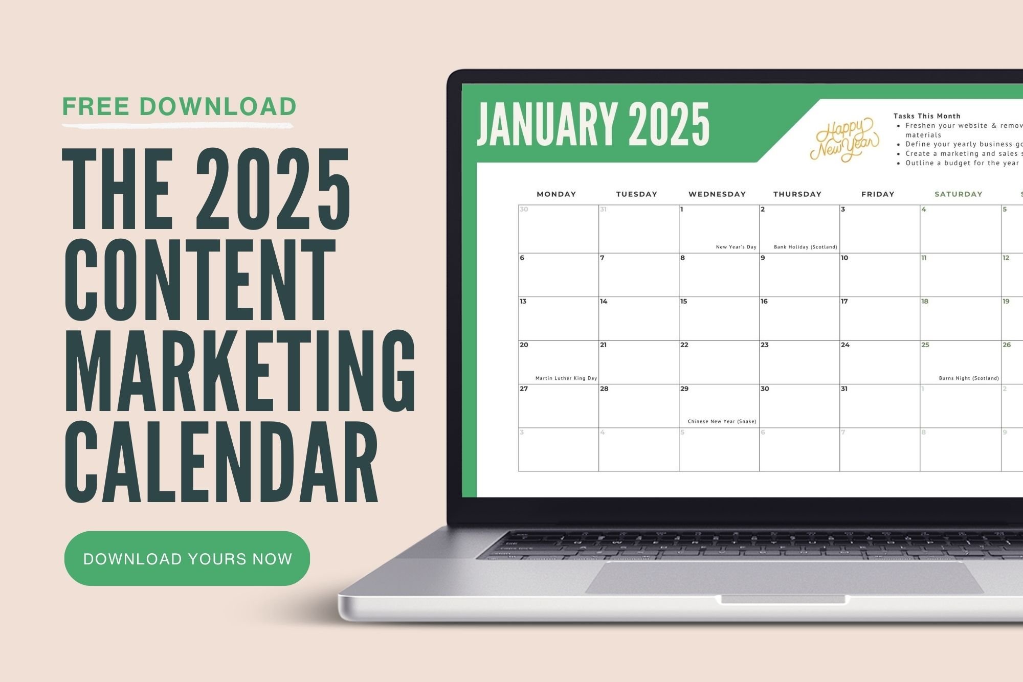 Create Marketing Planner 2024 Download Link Preview