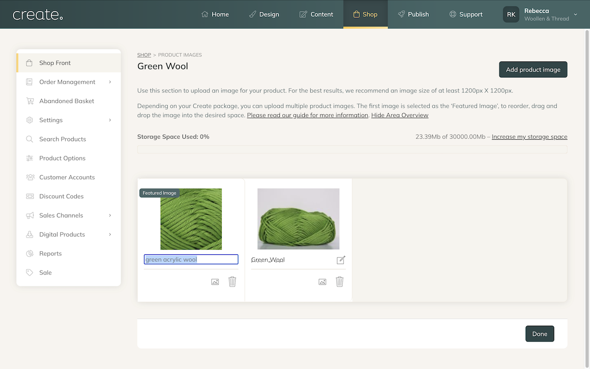 adding alt text to product images adding alt text to product images